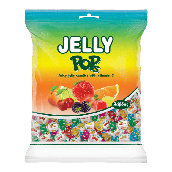 Jelly Pop Bonbons (130g) Lavdas von Lavdas bei Araxxon - Hochwertiges griechisches Produkt. Jelly Pop Bonbons (130g) Lavdas από Lavdas στο Araxxon - Αυθεντικό ελληνικό προϊόν.
